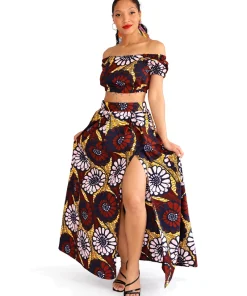 Iyaibedji Printed Maxi Set<br/><br/><br/>
