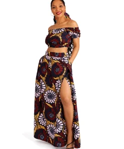 Iyaibedji Printed Maxi Set<br/><br/><br/>