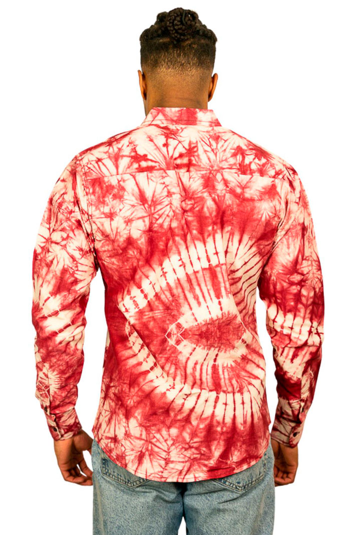 Camisa-africana-manga-larga-wax-indigo-2