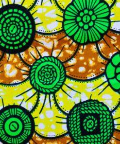 Tissu africain 100% coton à Barcelone