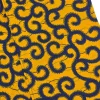 Pañuelo Africano Espirales Doradas Pañuelo Africano Espirales Doradas de algodón con estampado en espiral