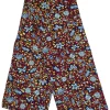 Pañuelo Africano Flores de Benín de algodón con estampado floral multicolor