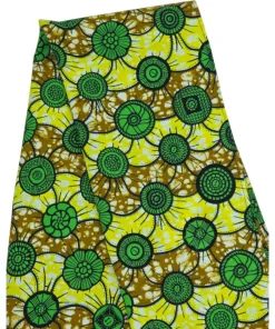 African Scarf Savanna Suns in cotton with a multicoloured sun print