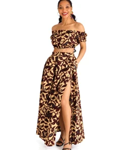 Beige Floral Set