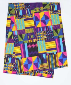 Pañuelo wax africano kente urbano