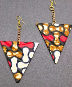 Boucles d'oreilles africaines à Barcelone