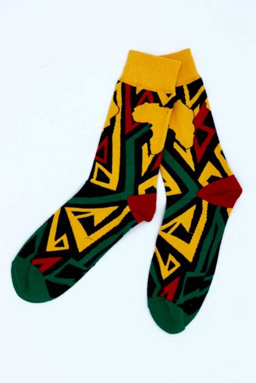 calcetines con estampados divertidos y coloridos