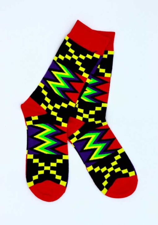 Les chaussettes africaines faites à la main sont un merveilleux exemple de la riche tradition artisanale du continent.