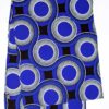 Colorful African printed headscarf