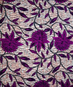 tela africana wax flor grande